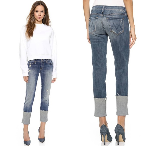 mother pony boy ankle fray